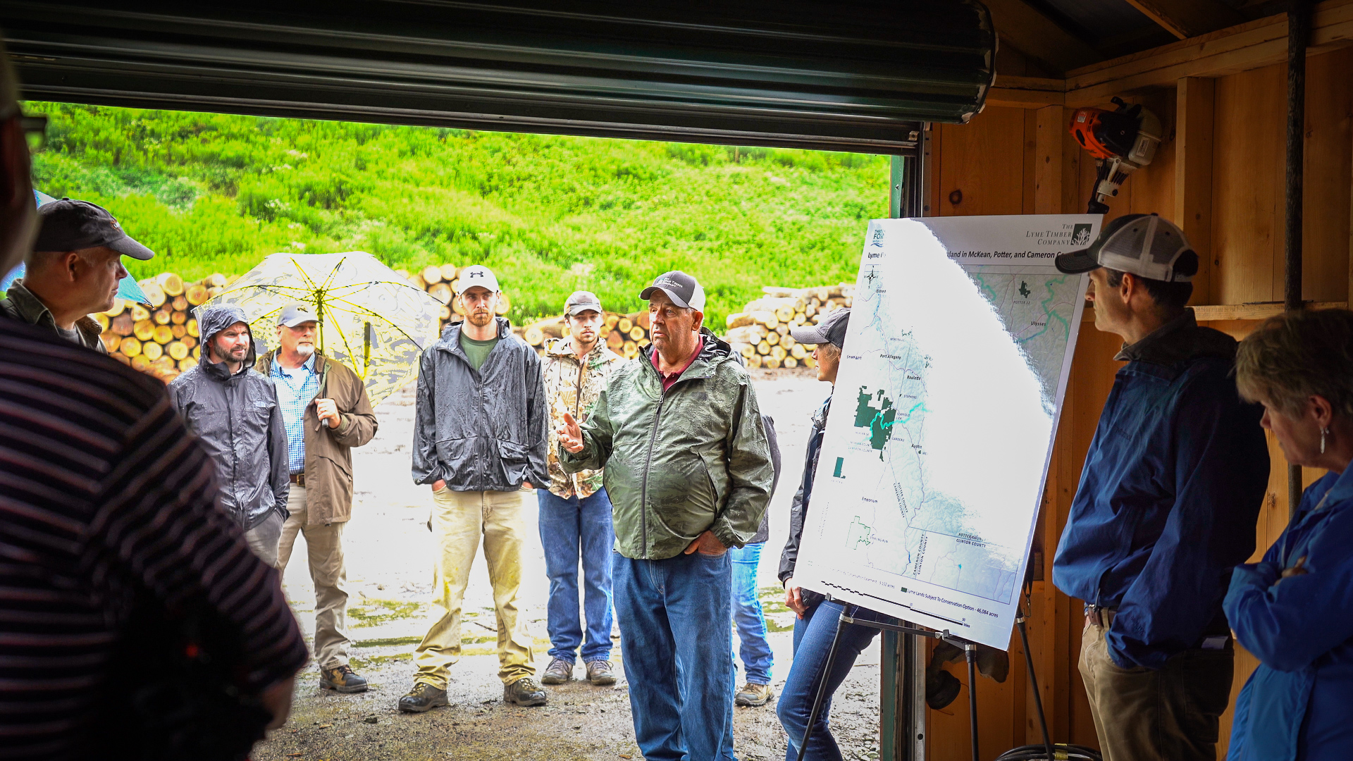Local Timber Industry Leaders Discuss Working Forestland, Conservation